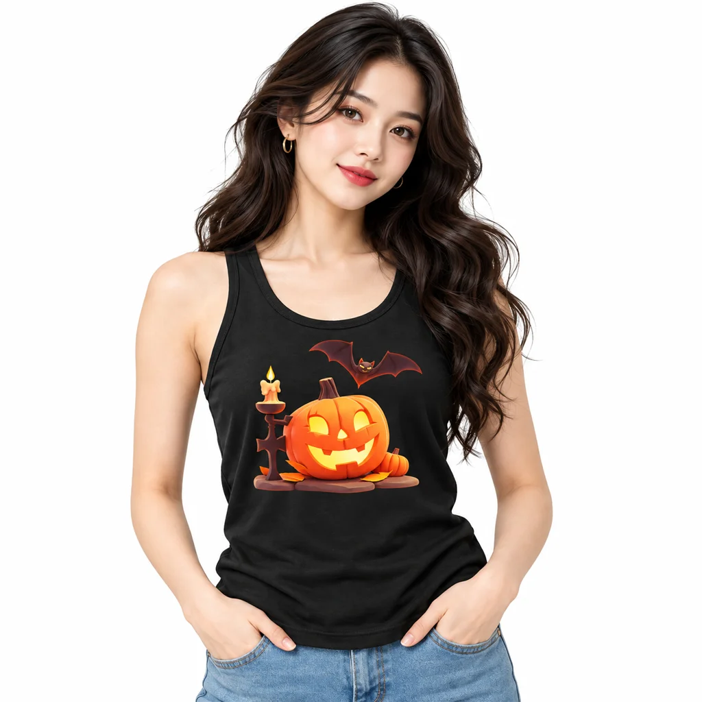 Halloween Hocus Pocus Inspired Spooky Black Tank Top