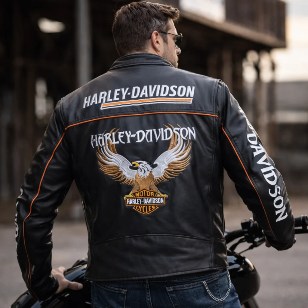 Harley-Davidson Biker Style Motorcycle Jacket