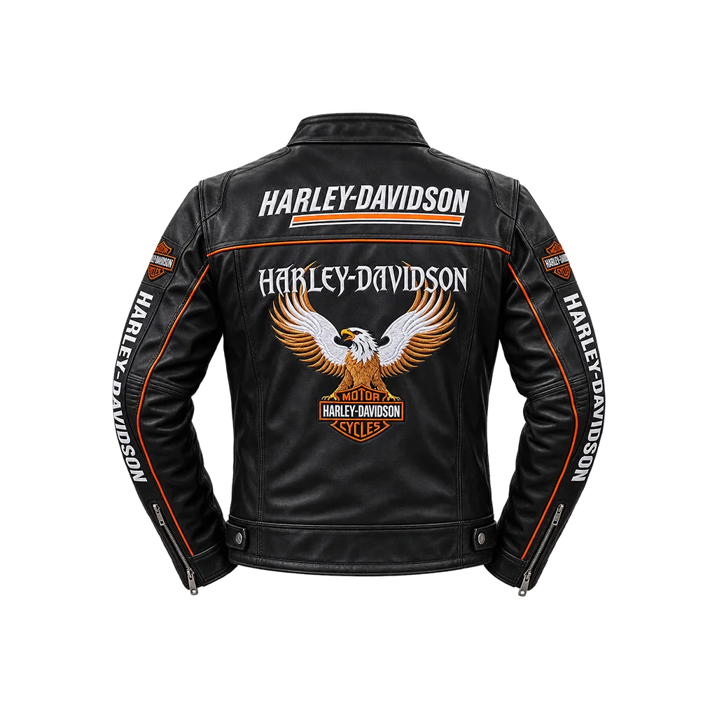 Harley-Davidson Biker Style Motorcycle Jacket