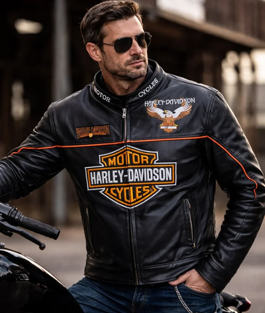 Harley-Davidson Biker Style Motorcycle Jacket