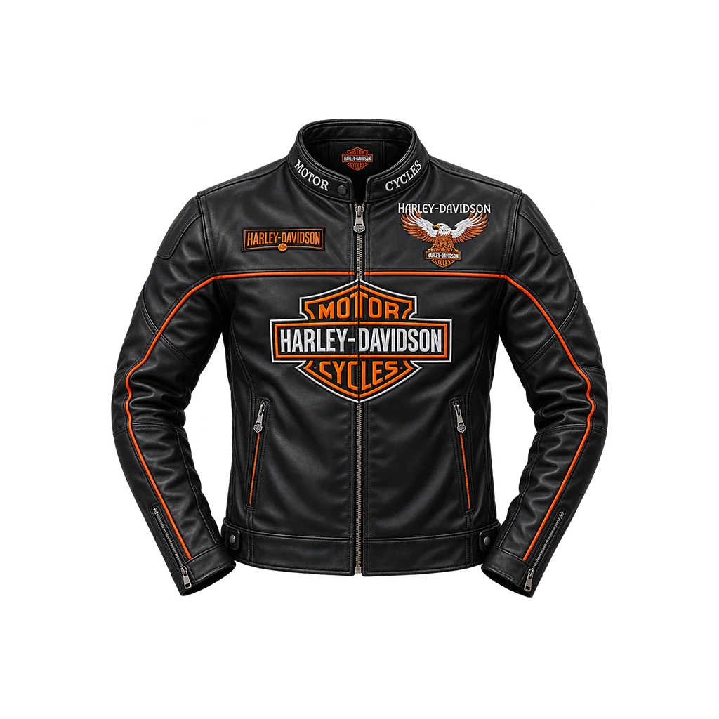 Harley-Davidson Biker Style Motorcycle Jacket