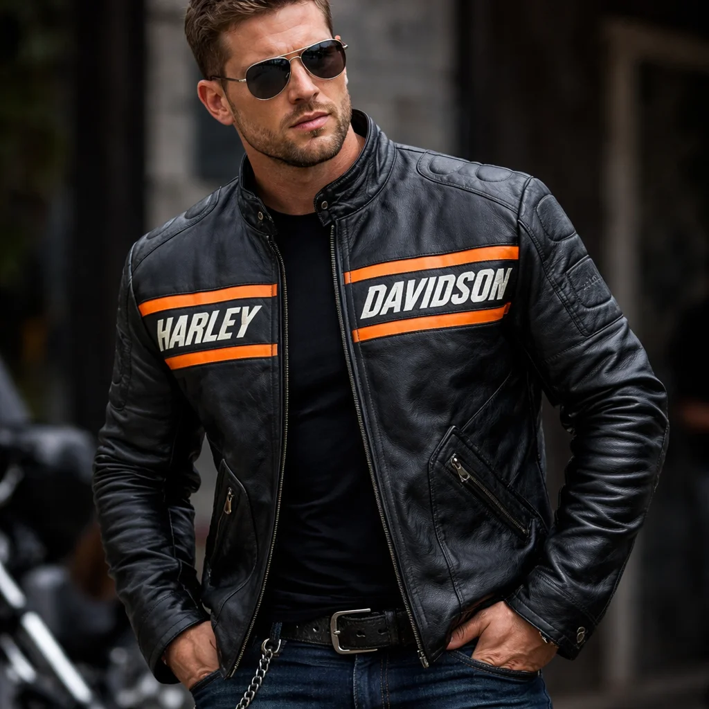 Harley-Davidson Bill WWE Goldberg Leather jacket