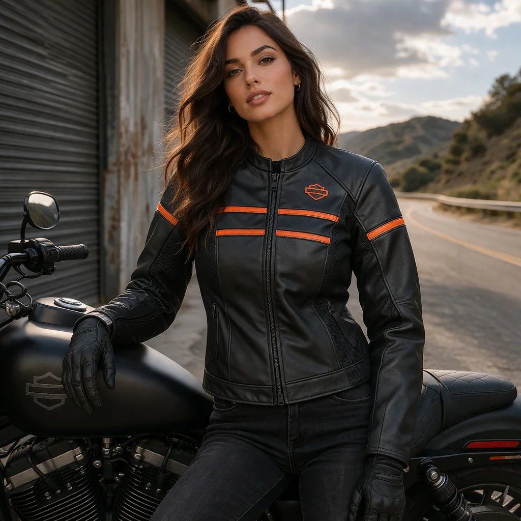 Harley-Davidson Women’s Brawler Leather Jacket