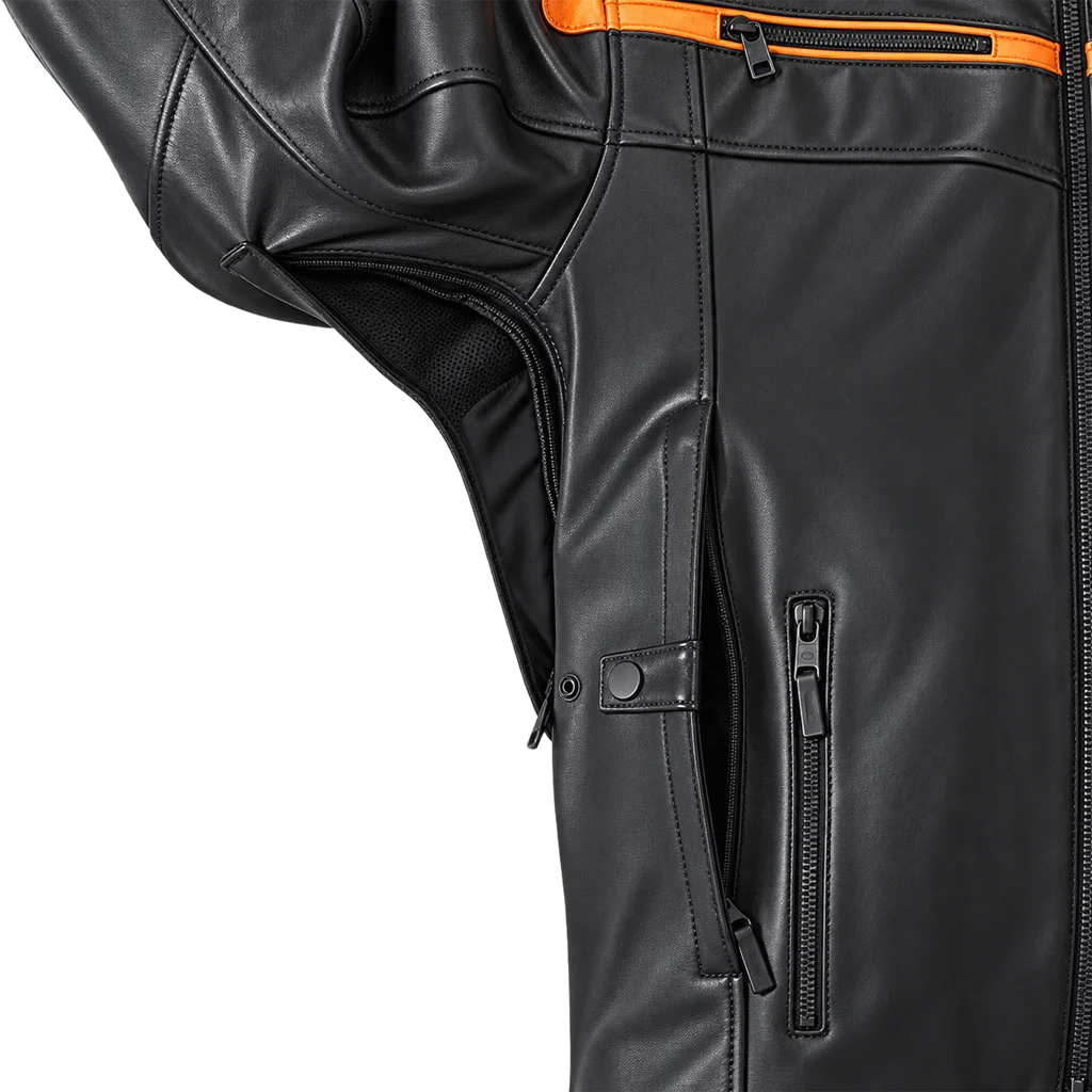 Harley-Davidson Men’s Capitol Triple Vent System 2.0 Leather Jacket
