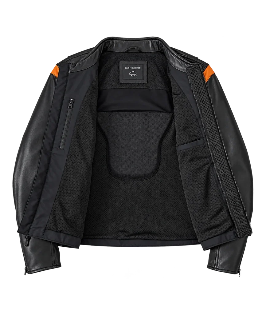 Harley-Davidson Men’s Capitol Triple Vent System 2.0 Leather Jacket