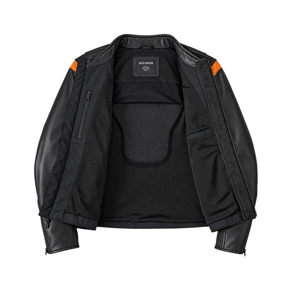 Harley-Davidson Men’s Capitol Triple Vent System 2.0 Leather Jacket