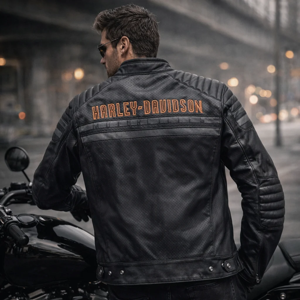 Harley-Davidson Men’s Hutto Leather Jacket