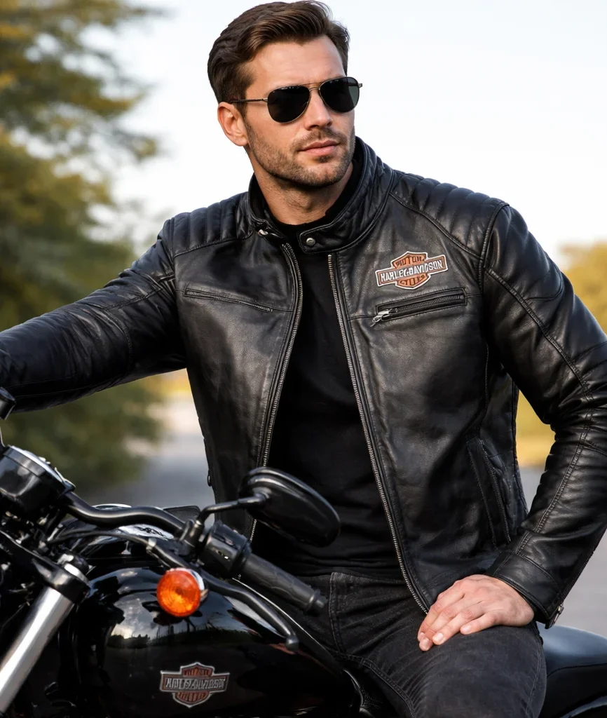 Harley-Davidson Men’s Legends Black Leather Jacket