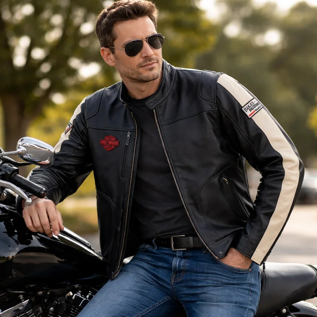Harley-Davidson Men’s Enduro Leather Riding Jacket