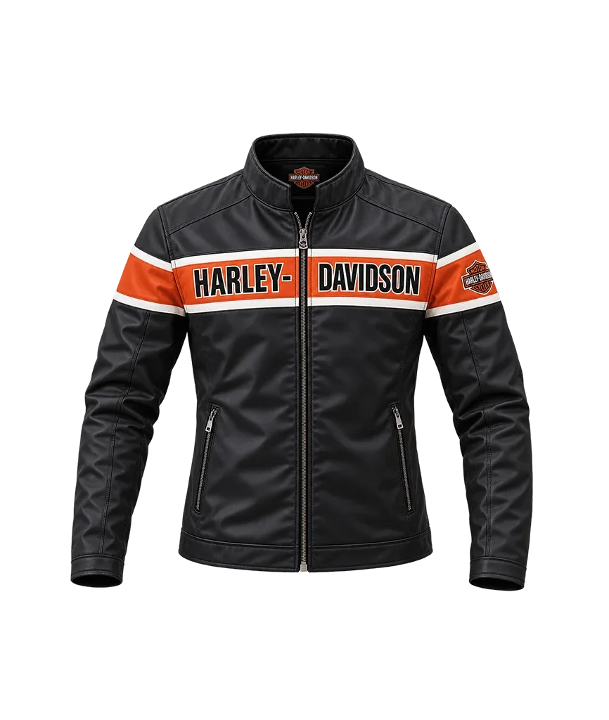 Harley-Davidson Men’s Generations Nylon Twill Riding Jacket