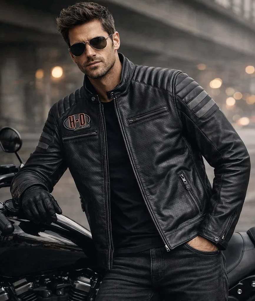 Harley-Davidson Men’s Hutto Leather Jacket