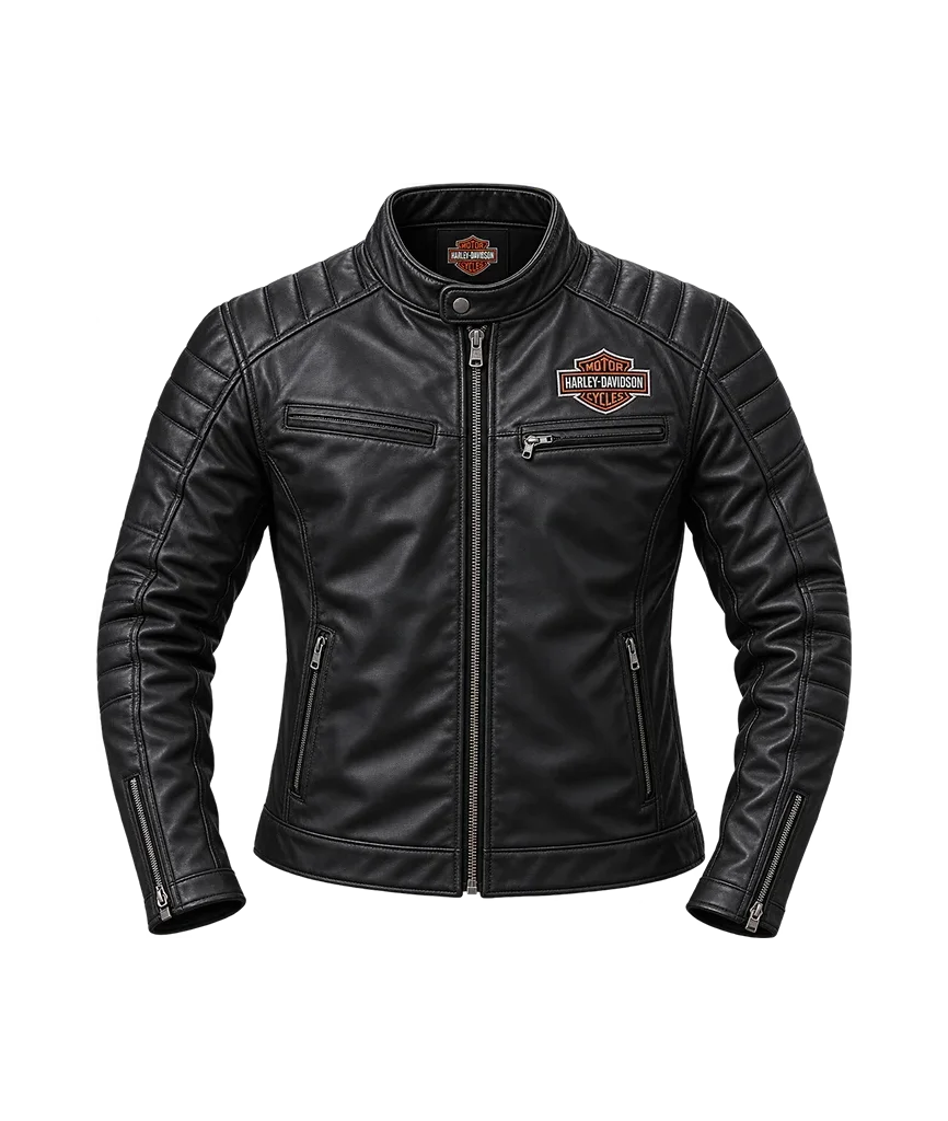 Harley-Davidson Men’s Legends Black Leather Jacket