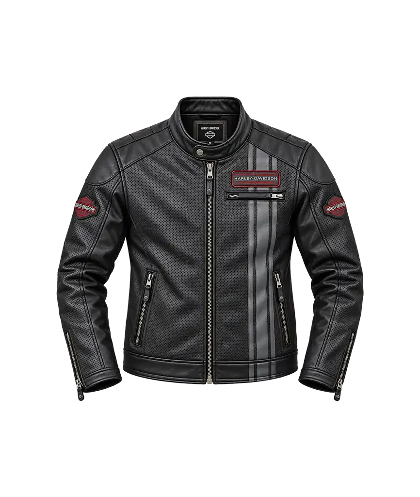 Harley Davidson Men’s Manta Leather Jacket