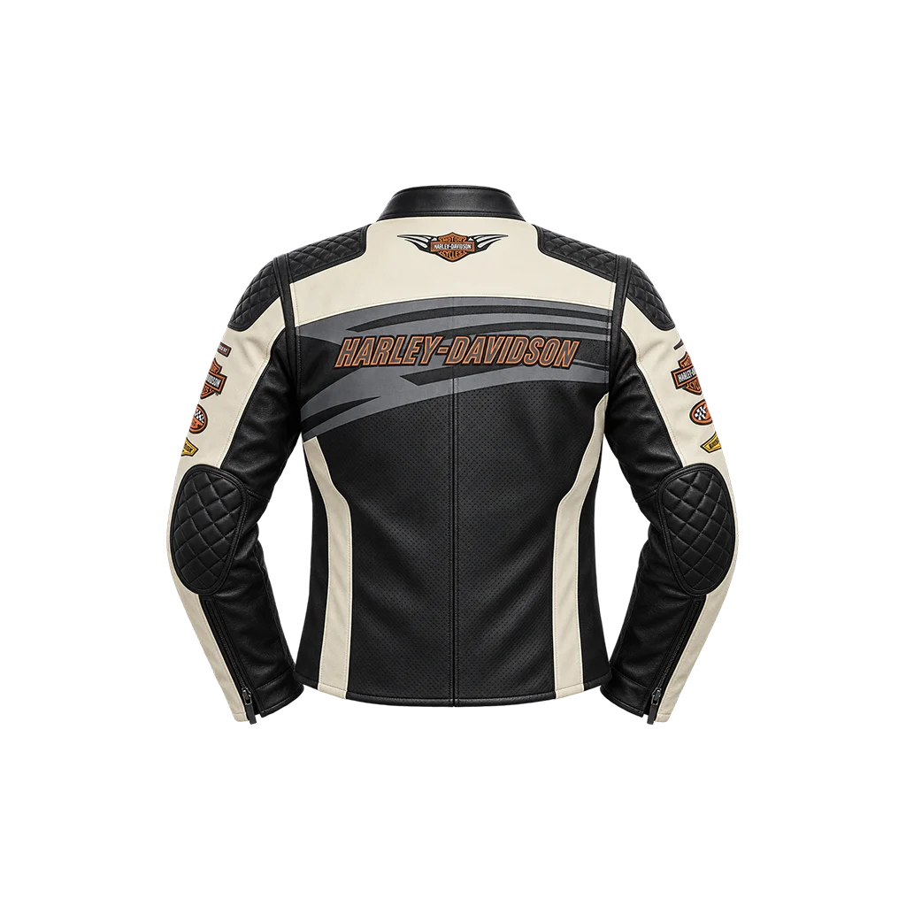 Harley-Davidson SPROCKET Racing Perforated Leather Jacket