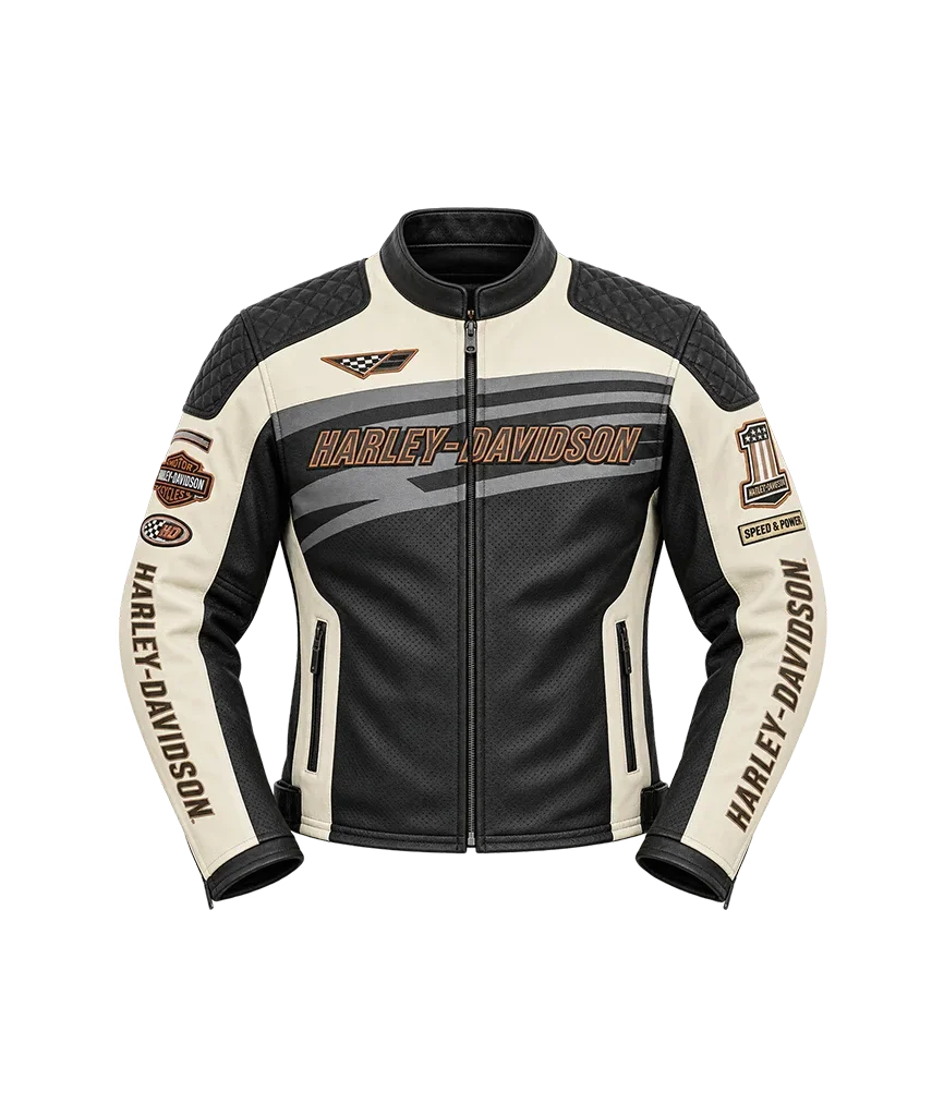 Harley-Davidson SPROCKET Racing Perforated Leather Jacket