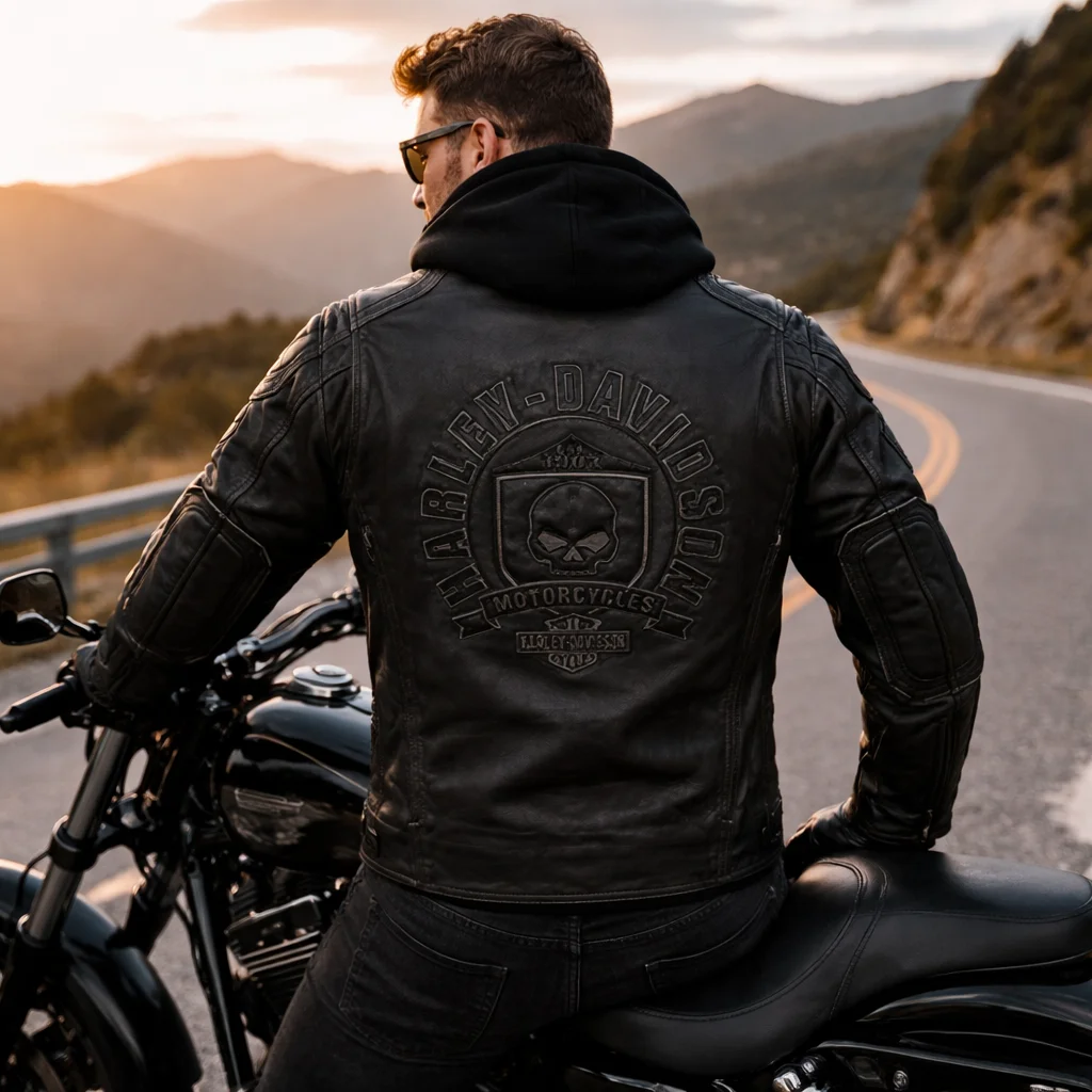 Harley-Davidson Men’s Swingarm 3-in-1 Leather Jacket