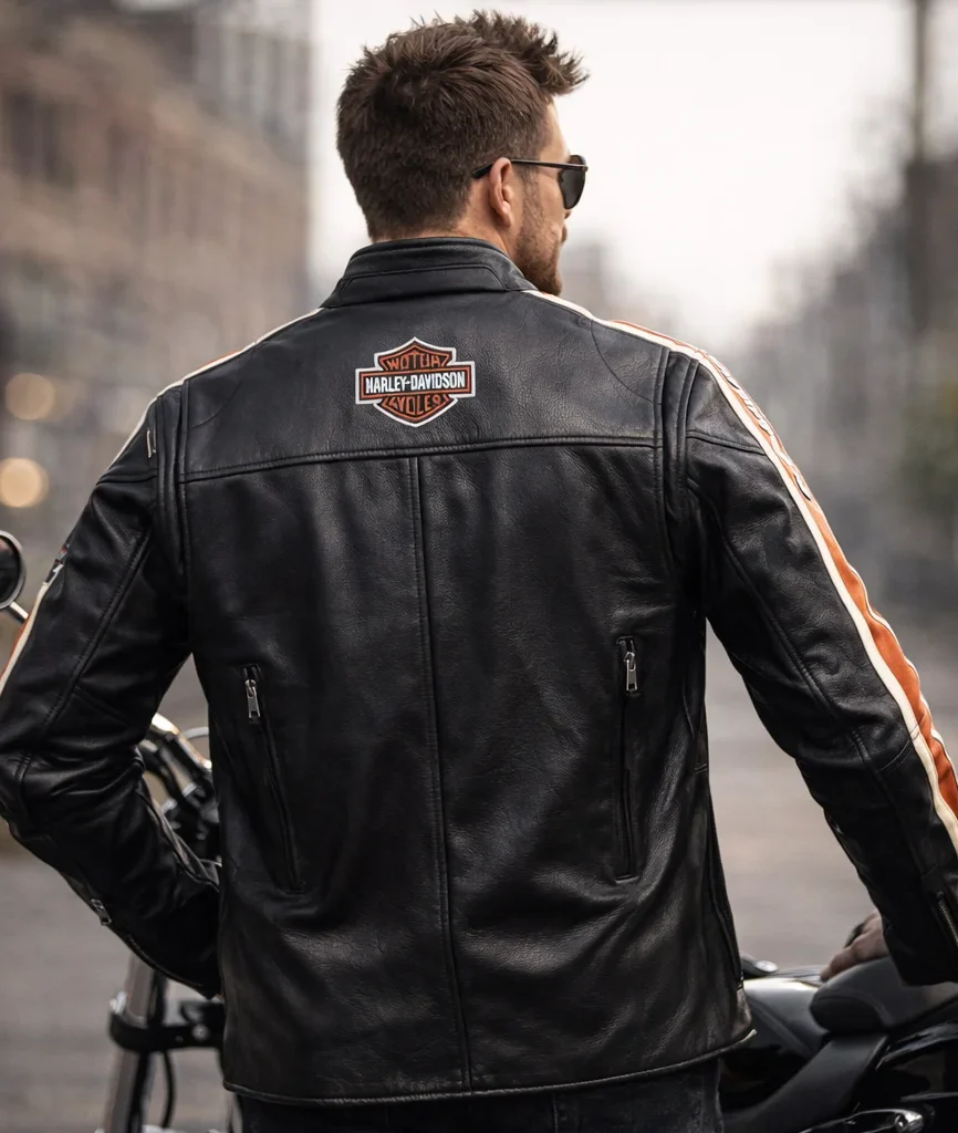 Harley-Davidson Men’s Victory Lane Torque Leather Jacket For Biker