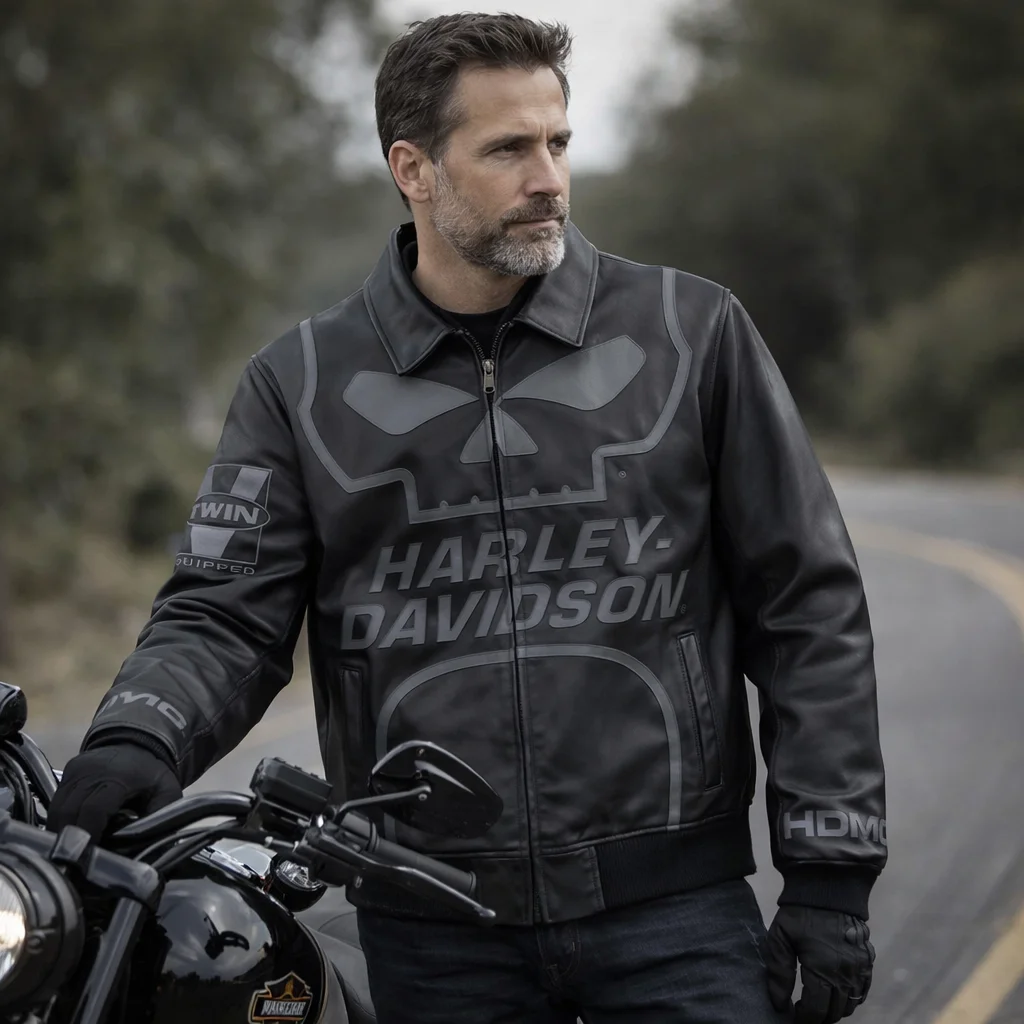 Harley-Davidson Men’s Willie G Skull Master Jacket