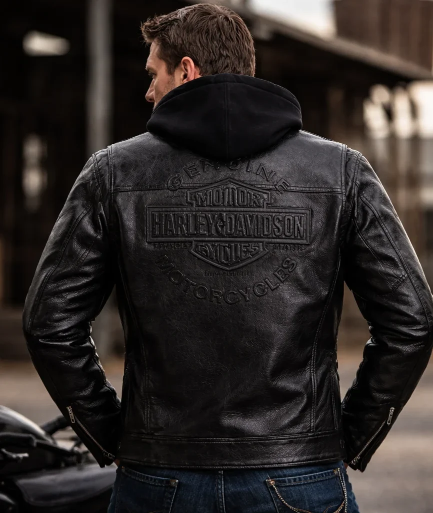 Harley Davidson Road Warrior 3 in 1 Leather Jacket