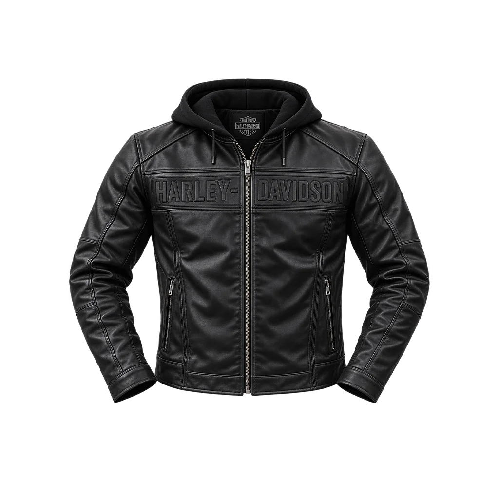 Harley Davidson Road Warrior 3 in 1 Leather Jacket