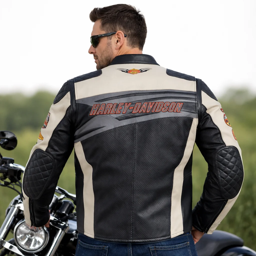 Harley-Davidson SPROCKET Racing Perforated Leather Jacket