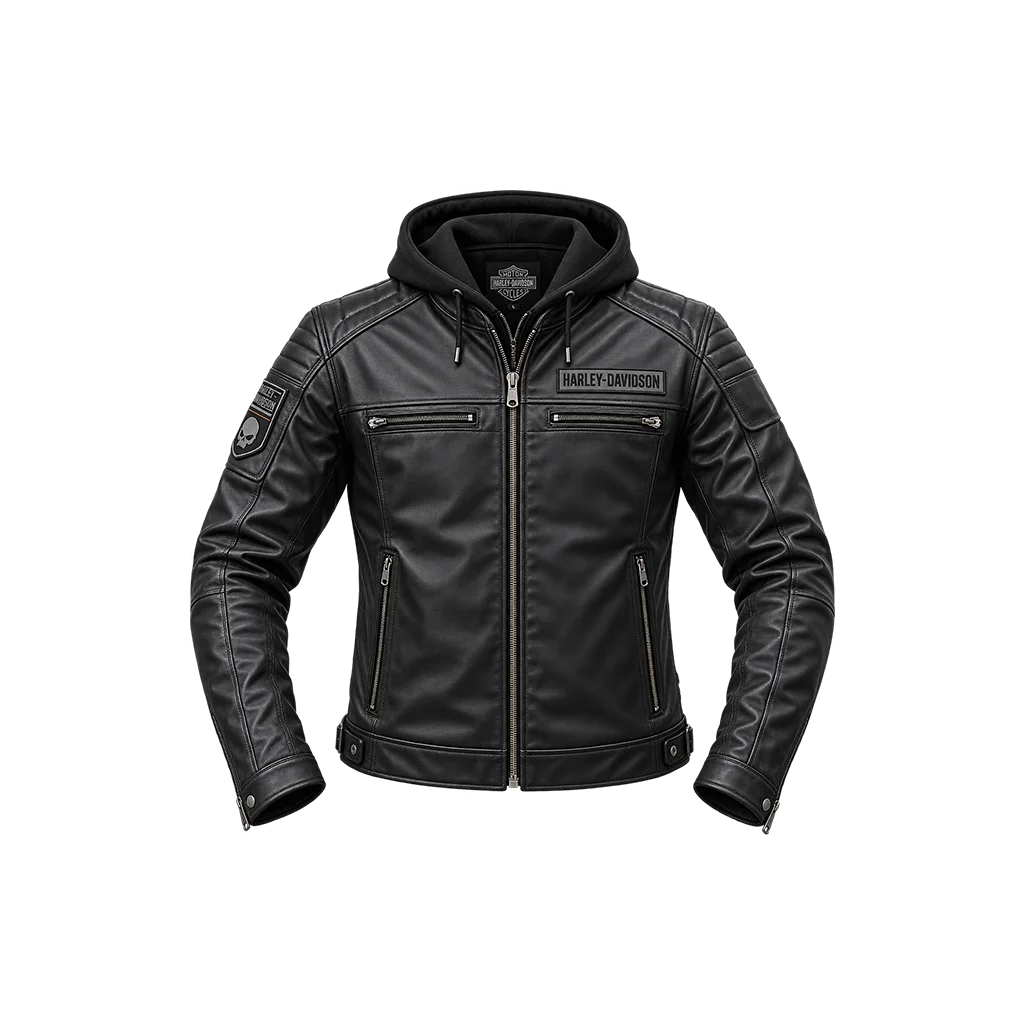 Harley-Davidson Men’s Swingarm 3-in-1 Leather Jacket