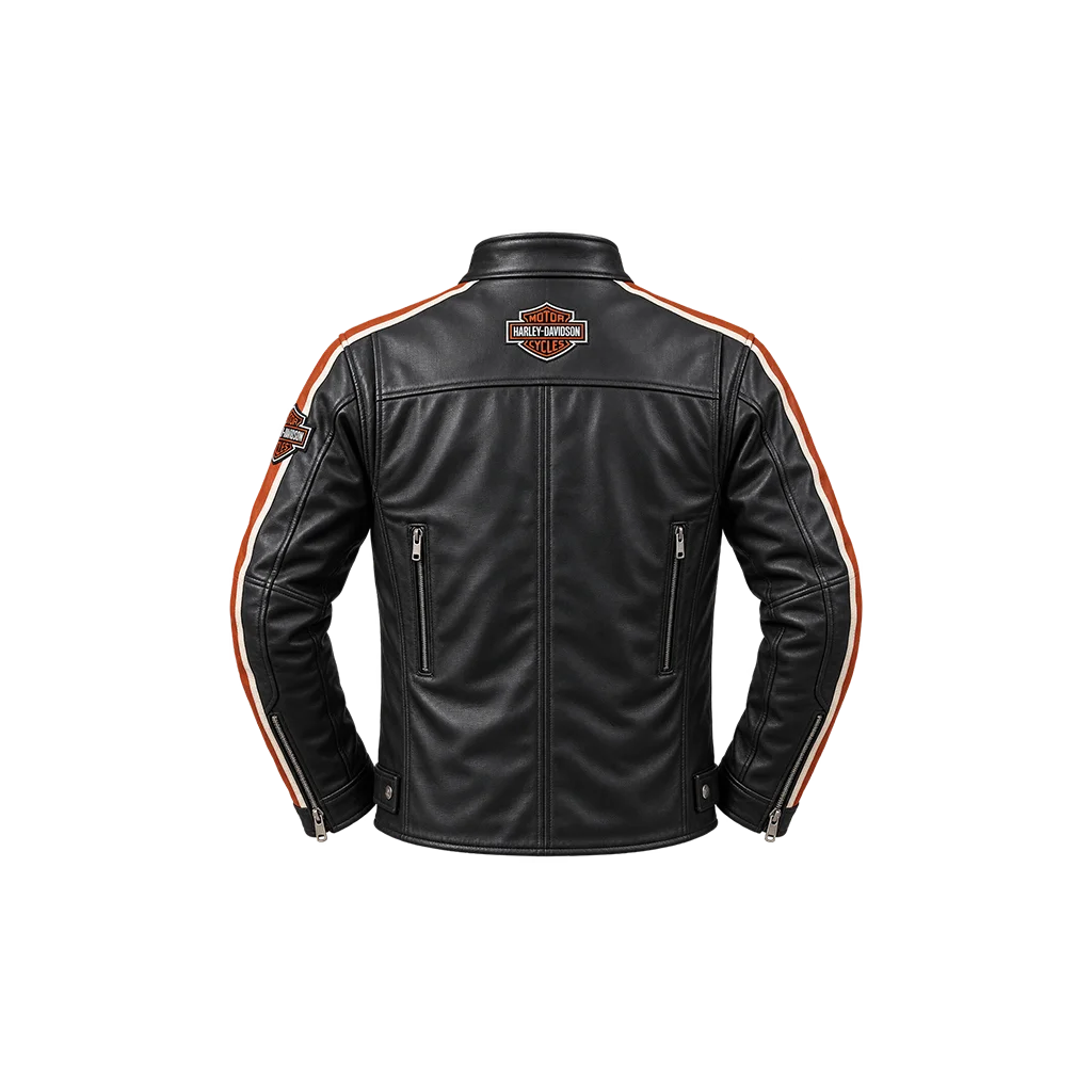 Harley-Davidson Men’s Victory Lane Torque Leather Jacket For Biker