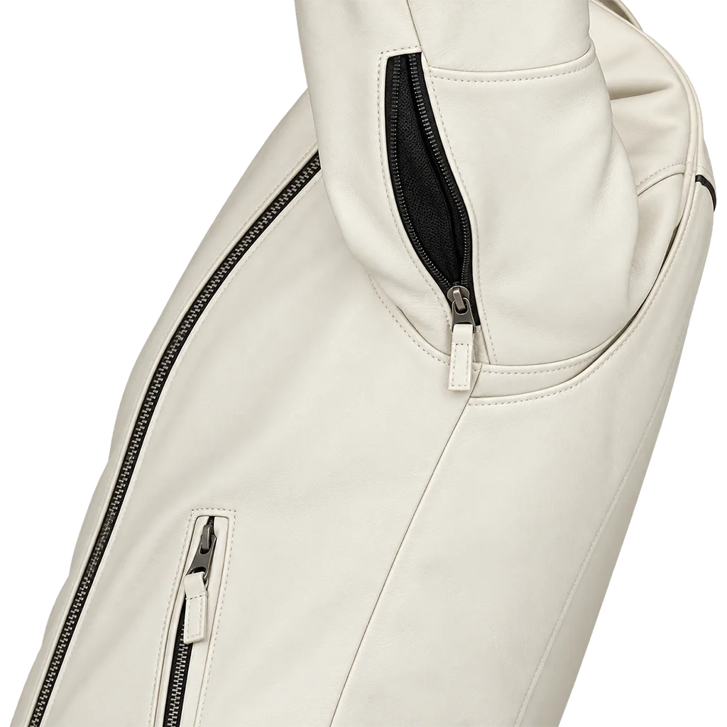 Harley-Davidson Vixen leather jacket Women White Spring Riding Perfect