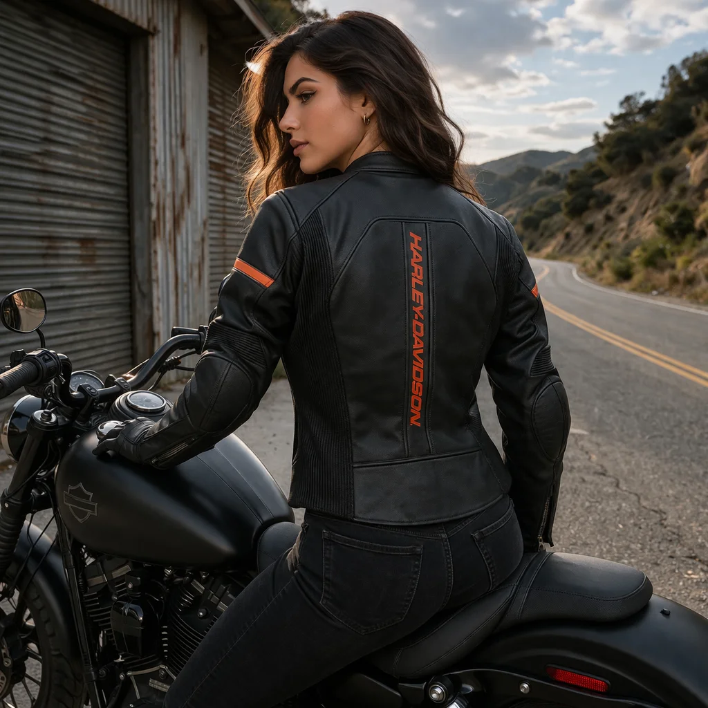 Harley-Davidson Women’s Brawler Leather Jacket