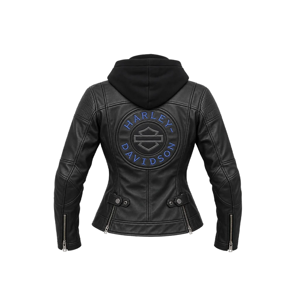 Harley-Davidson Women’s Kenova 3-IN-1 Leather Jacket