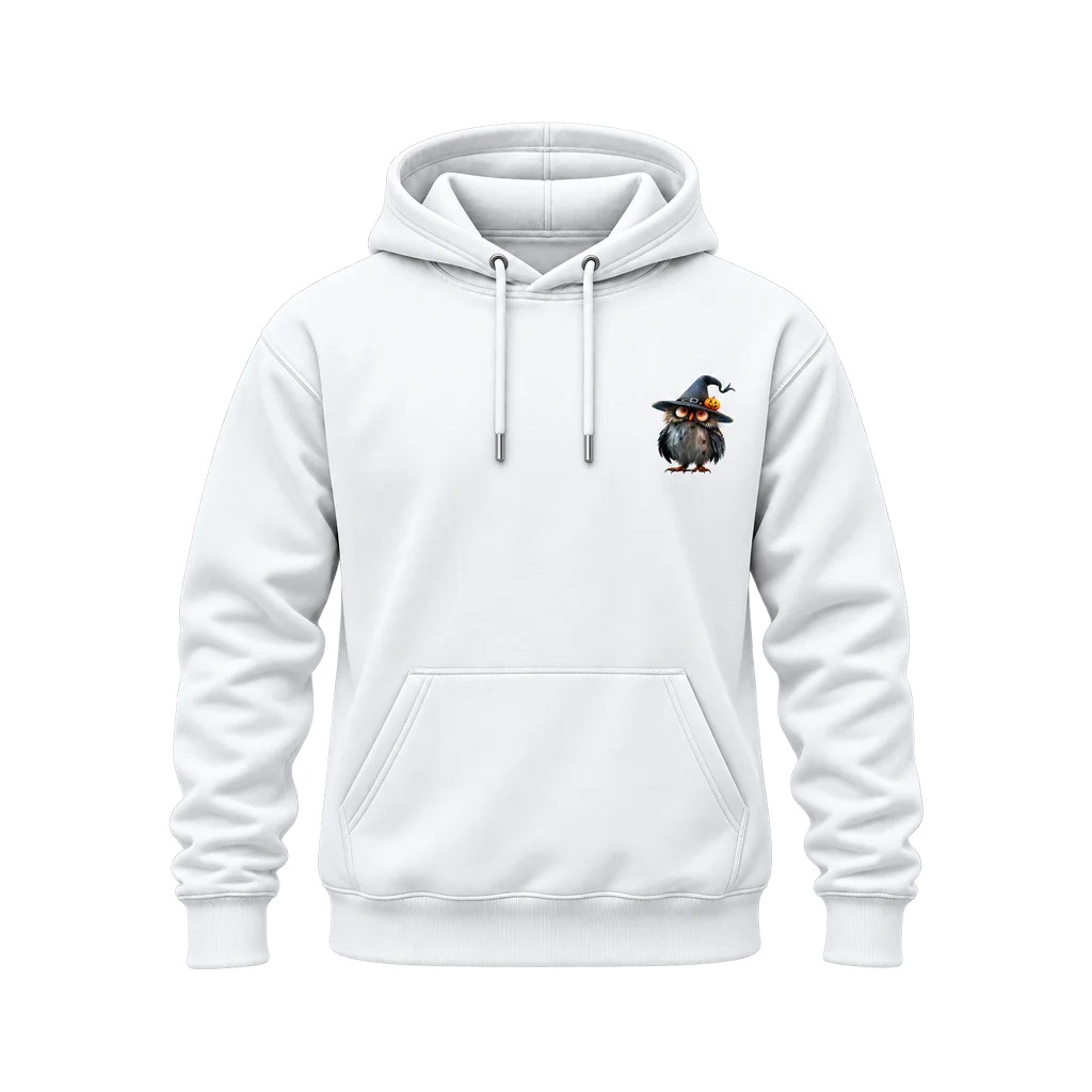 Harry Potter Hedwig Halloween Witch Owl Dual-Print Hoodie