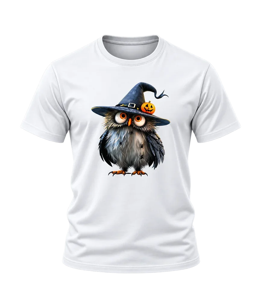 Harry Potter Hedwig Halloween Witch Owl T-Shirt