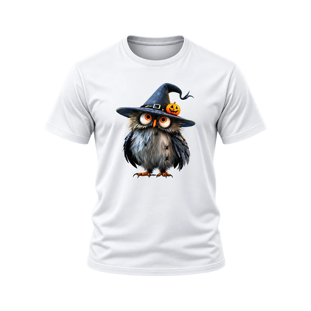 Harry Potter Hedwig Halloween Witch Owl T-Shirt
