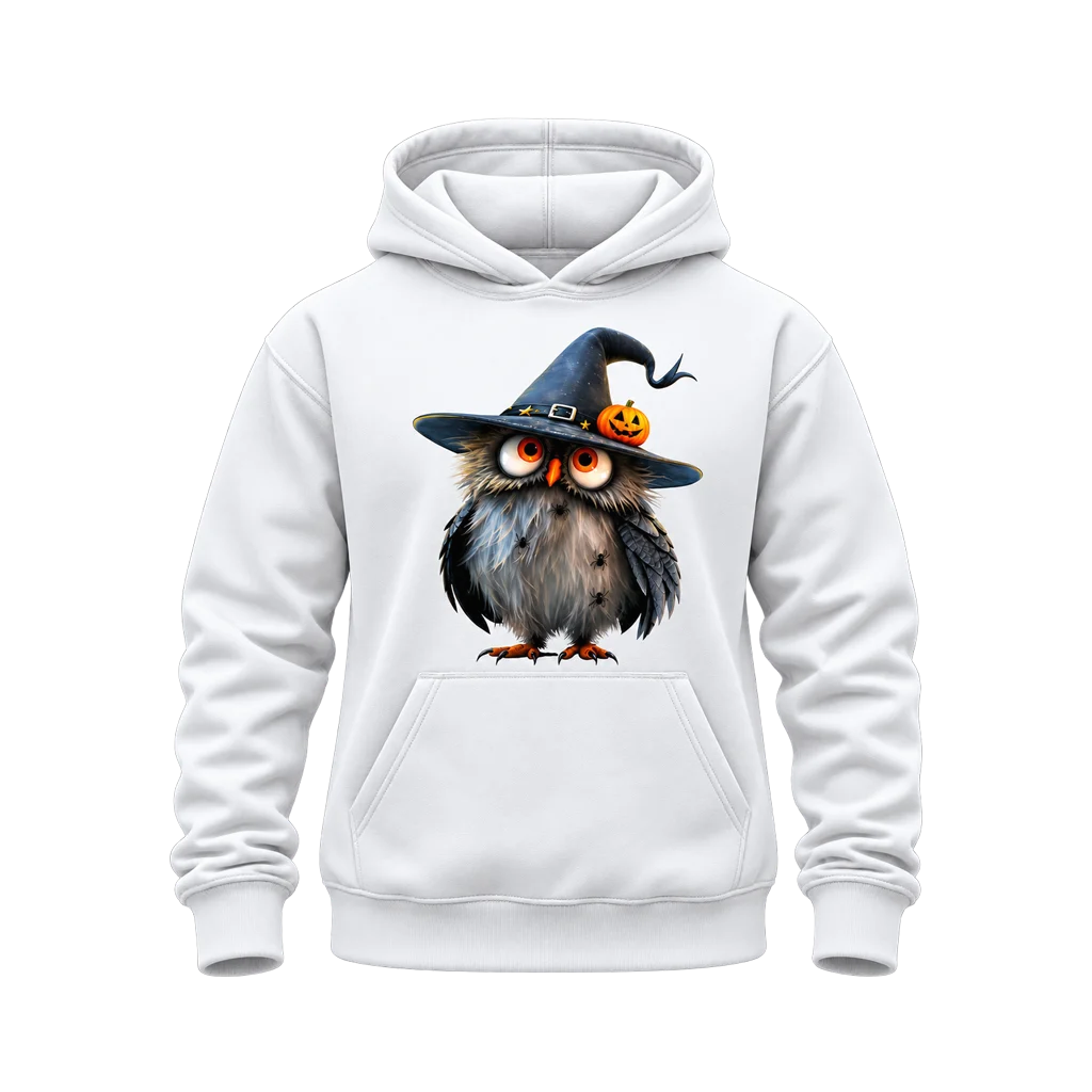 Harry Potter Hedwig Halloween Witch Owl Hoodie