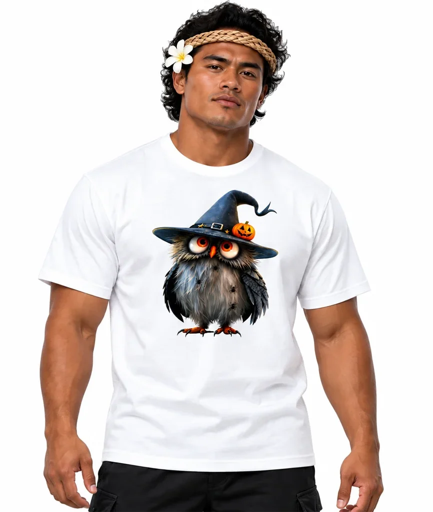 Harry Potter Hedwig Halloween Witch Owl T-Shirt