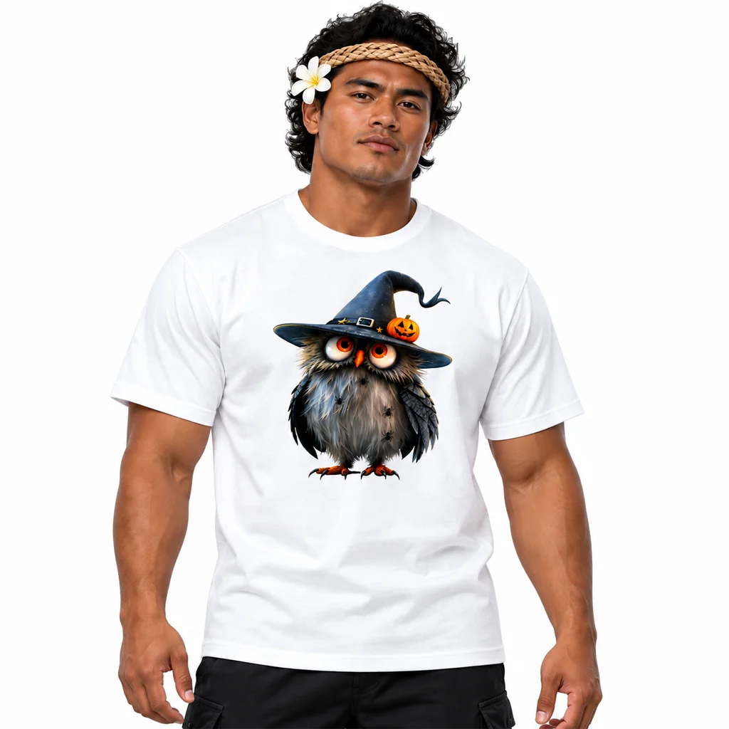 Harry Potter Hedwig Halloween Witch Owl T-Shirt