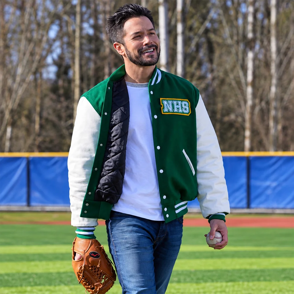 Diego Hearts in the Game Marco Grazzini Wool Varsity Jacket