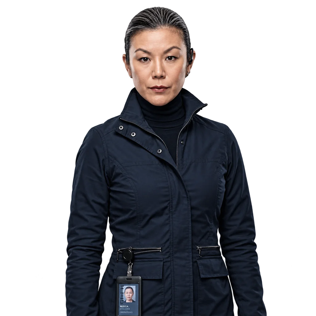 Serena Disclosure Day Hettienne Park Black Cotton Jacket