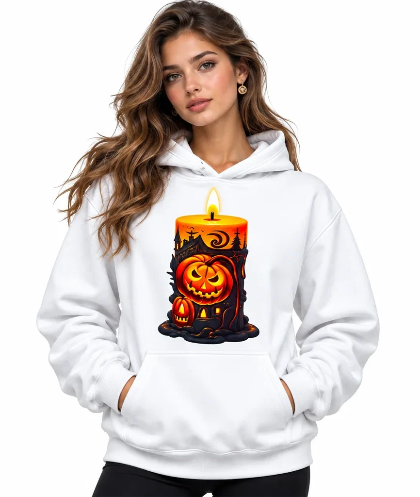 Hocus Pocus Halloween White Hoodie