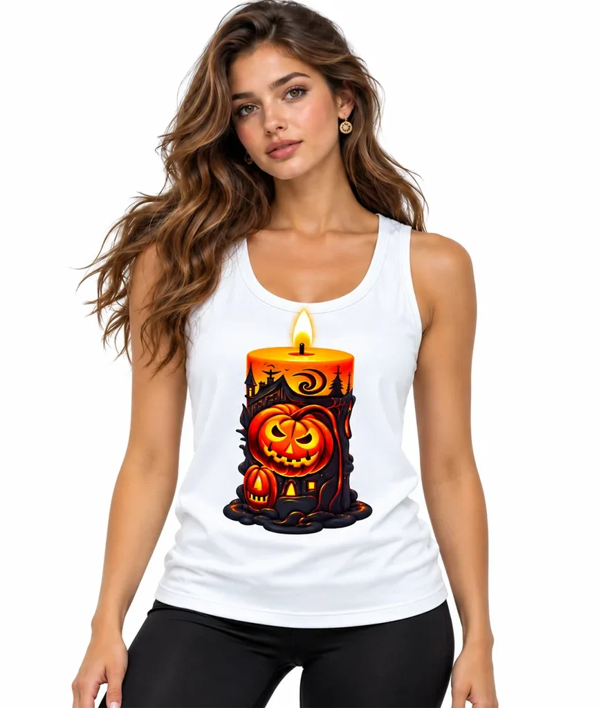 Hocus Pocus Halloween White Tank Top