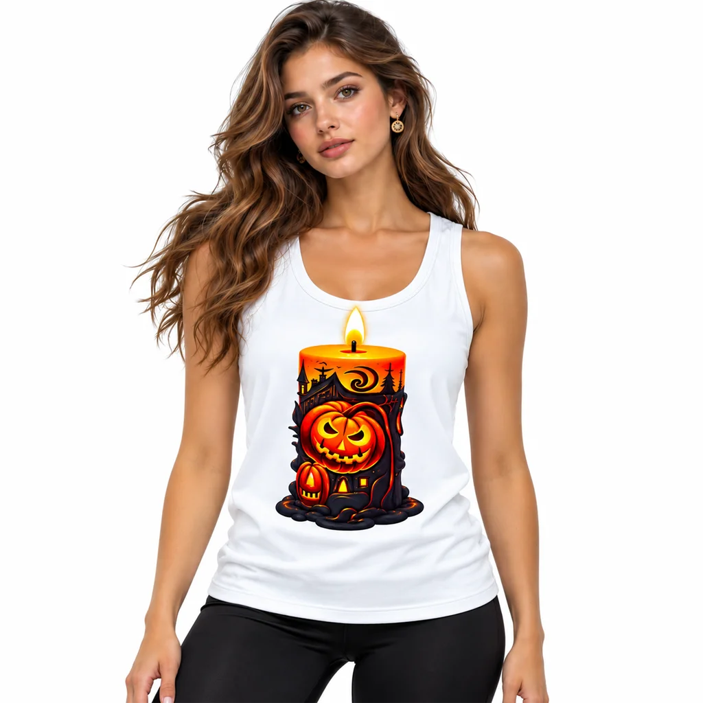 Hocus Pocus Halloween White Tank Top