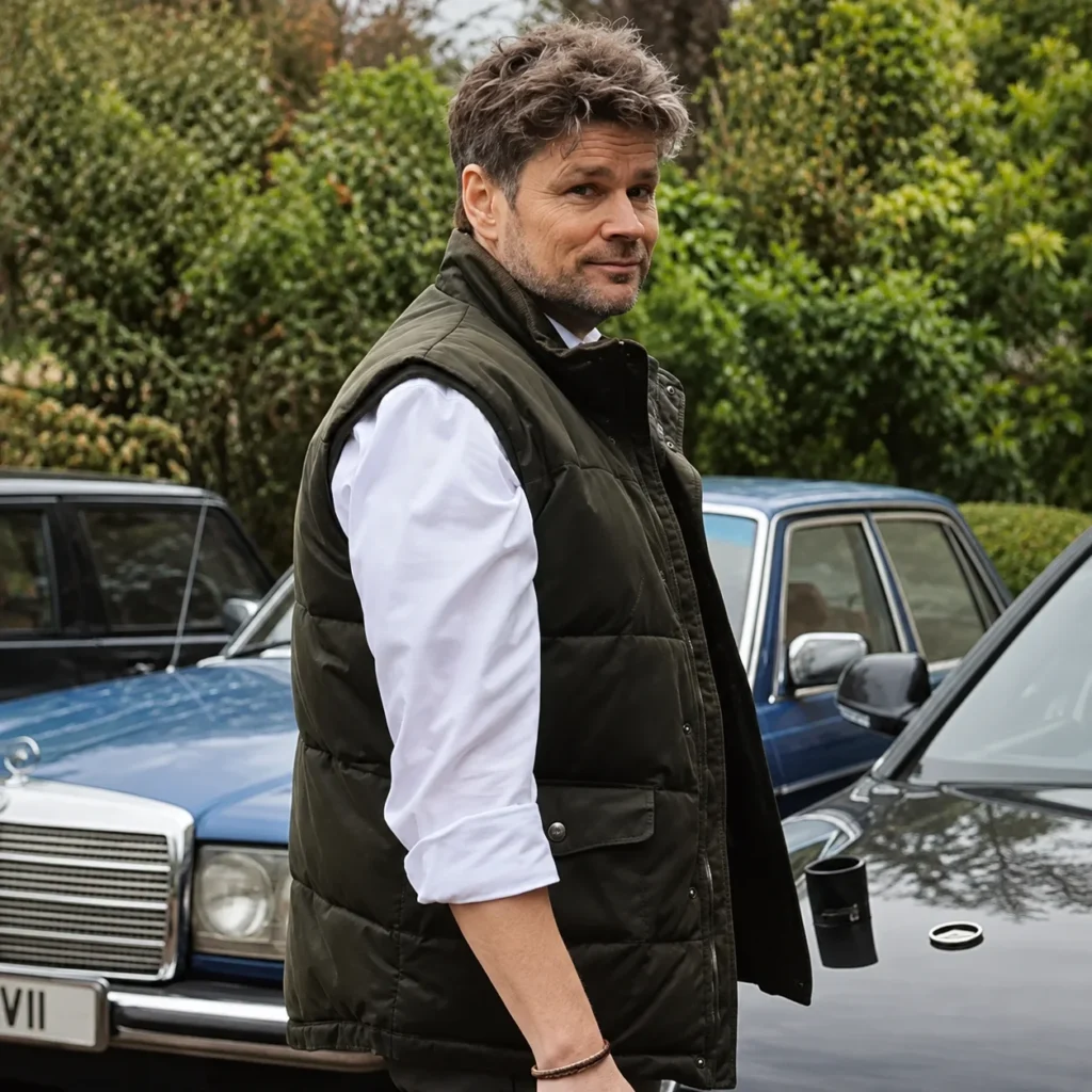 Mal Hokum Michael Patric Puffer Vest