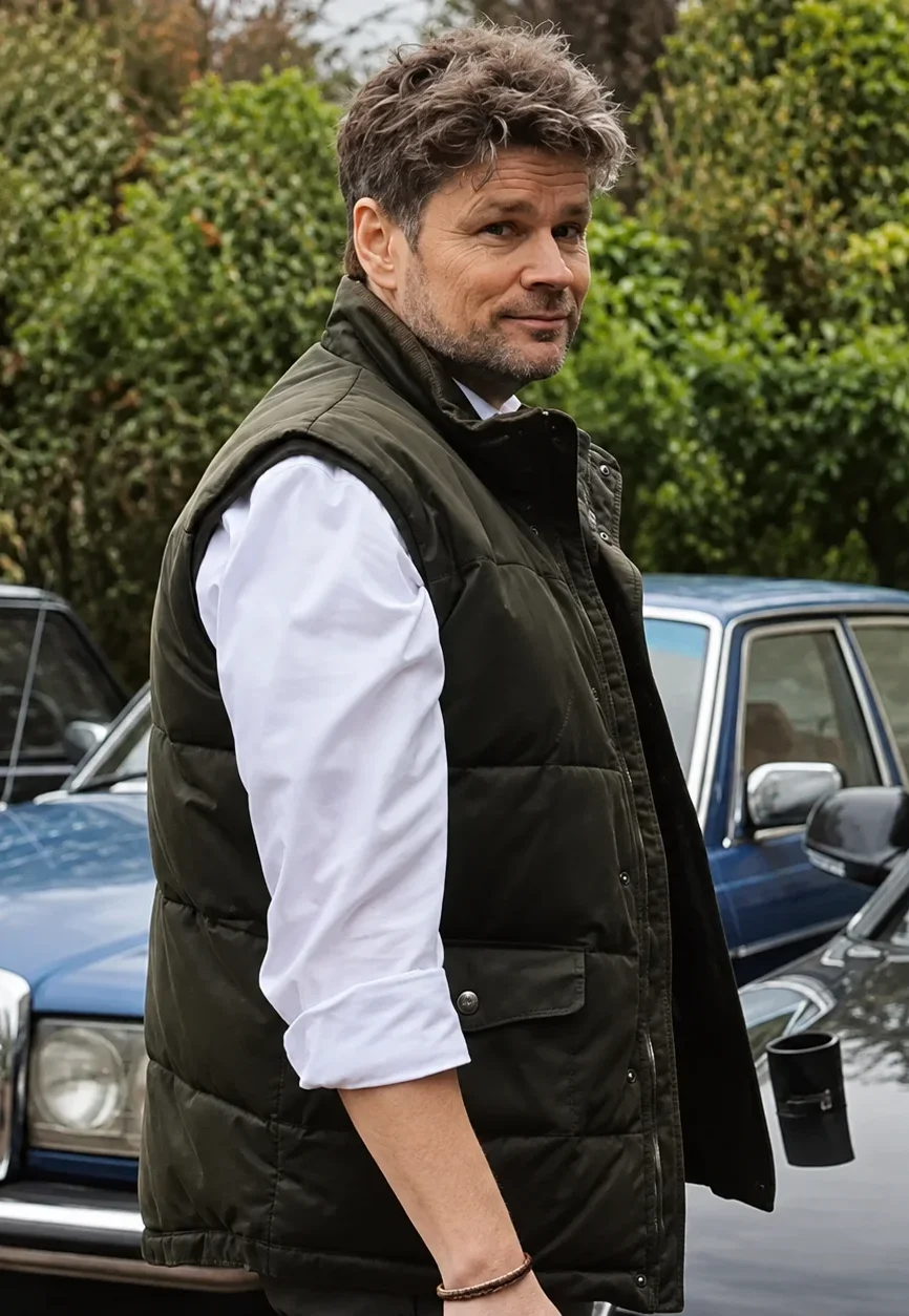 Mal Hokum Michael Patric Puffer Vest