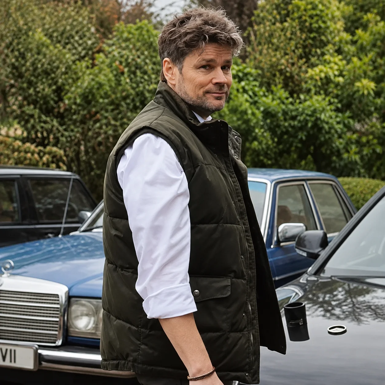 Mal Hokum Michael Patric Puffer Vest