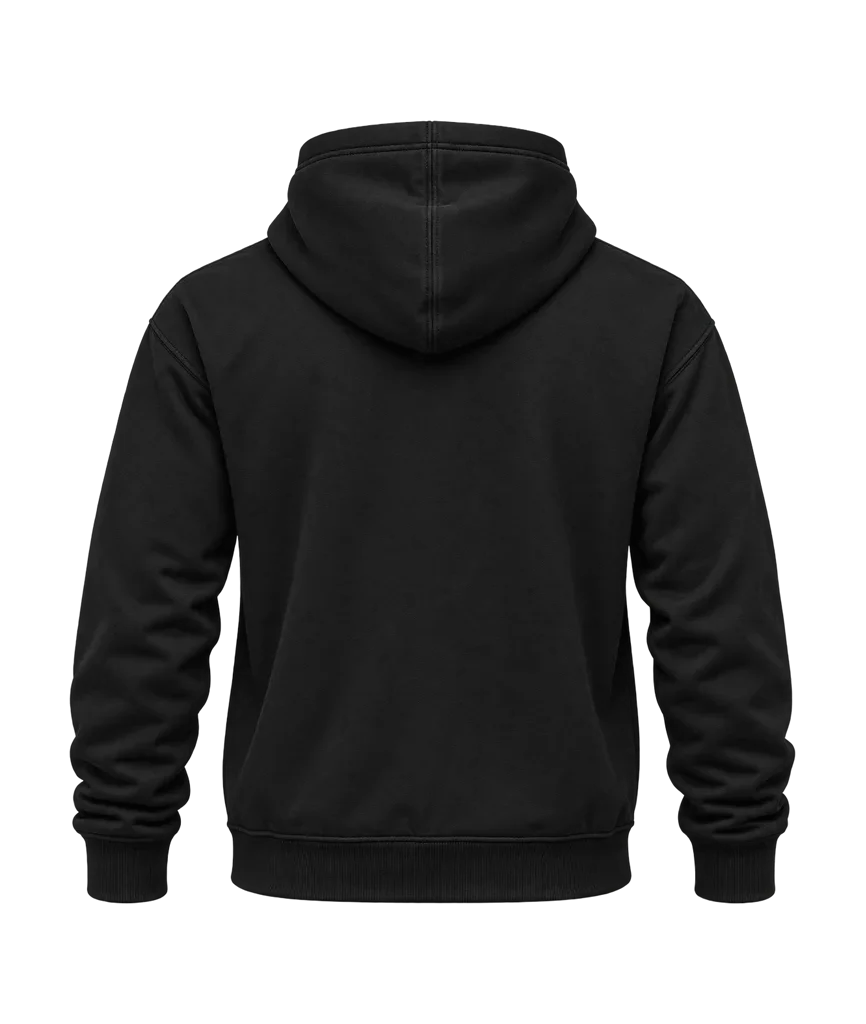 Halloween Owl Graphic Black Hoodie