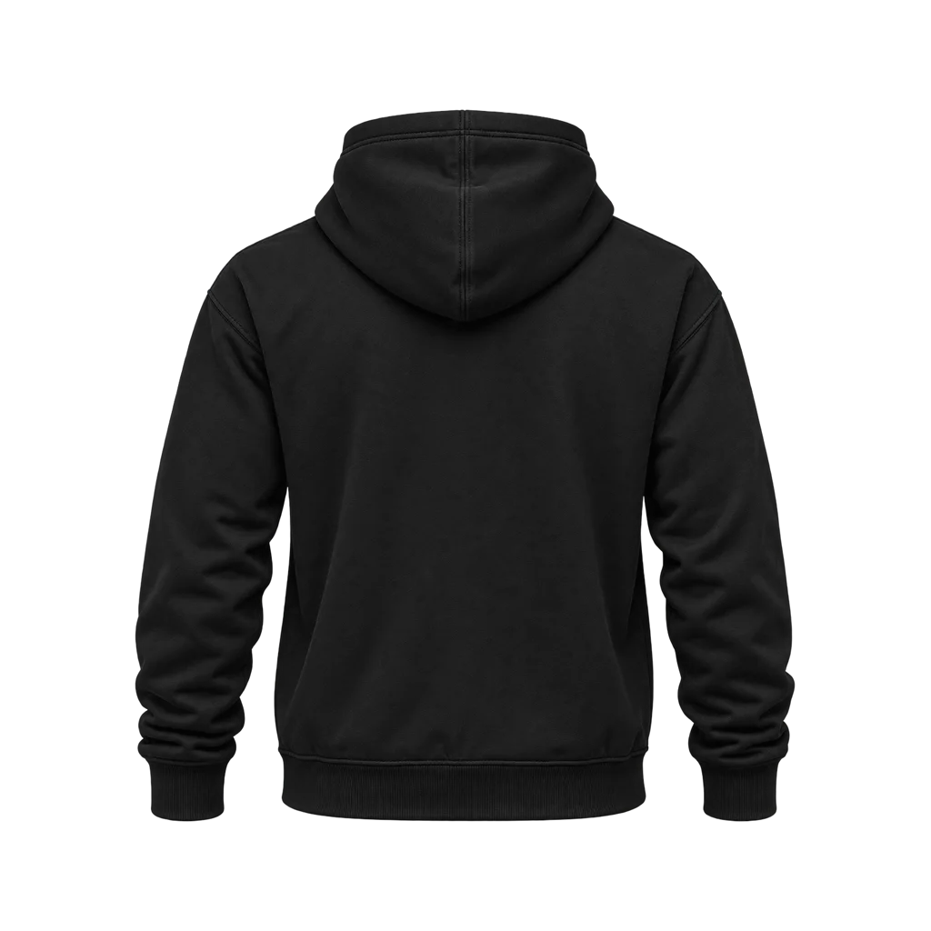 Halloween Owl Graphic Black Hoodie