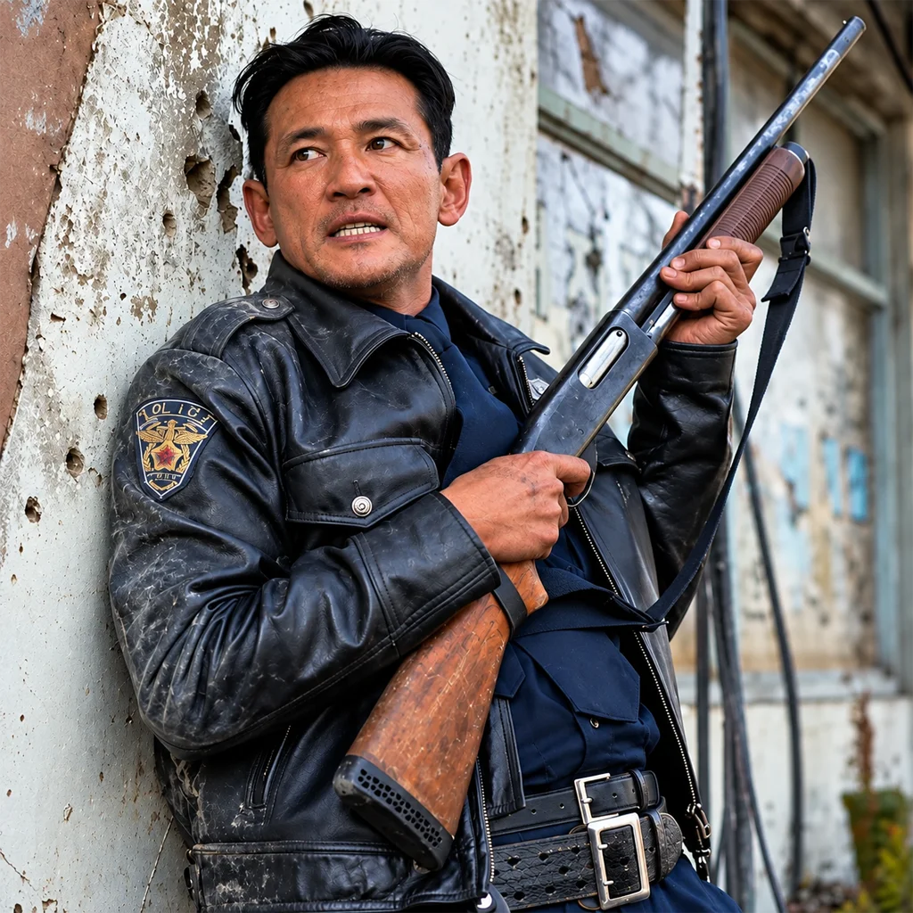 Hope Beom Seok Black Leather Jacket