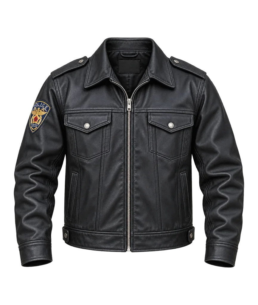 Hope Beom Seok Black Leather Jacket