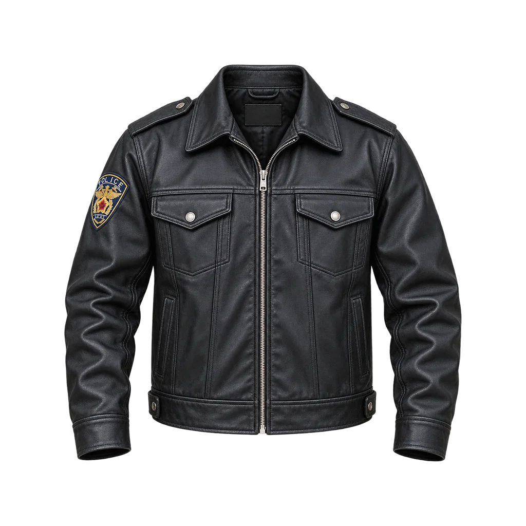 Hope Beom Seok Black Leather Jacket