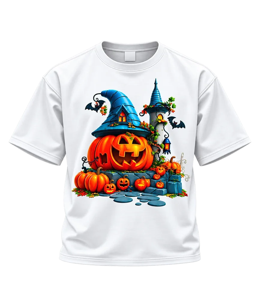 Hotel Transylvania Spooky Pumpkin Castle T-Shirt